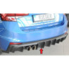 SKODA FABIA - RIEGER REAR DIFFUSER INSERT ABS MAT FOR LEFT-S