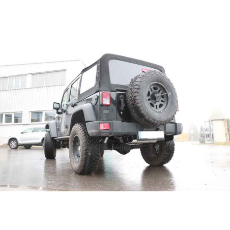 JEEP WRANGLER III - JK SILENCIOSO TRASERO TRANSVERSAL SALIDA DERECHA/IZQUIERDA