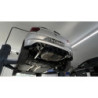 VW POLO AW1 INKL. FACELIFT SILENCIOSO TRASERO DERECHA/IZQUIERDA - 2X100