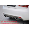 RIEGER REAR SKIRT INSERT AUDI A1 (8X): 08.10-12.14 (BIS FACE