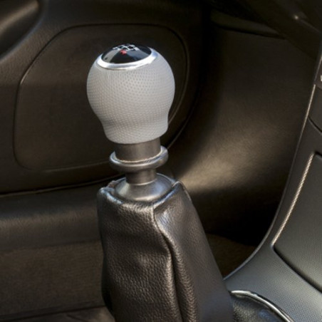 POMO* OEM CORTO PIEL GRIS CON GATILLO 27MM CS6