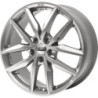 Llanta CMS C28 7.5x19 ET50 5x112 Plata Racing