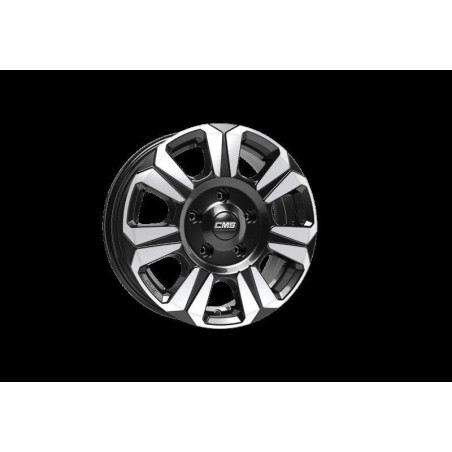 Llanta CMS C31 6.5x17 ET50 6x120 Negro Diamante