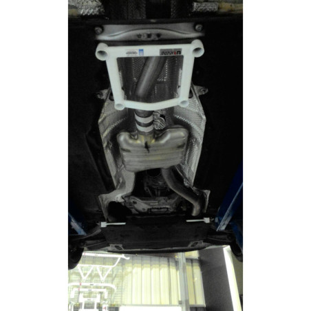 BARRA INFERIOR CENTRAL ULTRA RACING 4 PUNTOS PARA AUDI A6 C7 (TYP 4G) 3.0 TFSI 4WD 2011-2018