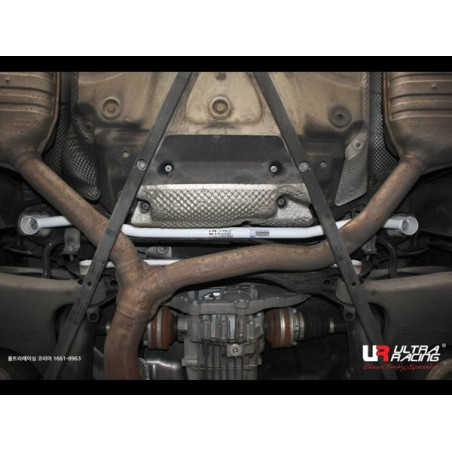 BARRA INFERIOR TRASERA ULTRA RACING 2 PUNTOS PARA AUDI A6 C7 (TYP 4G) 3.0 TFSI 4WD 2011-2018