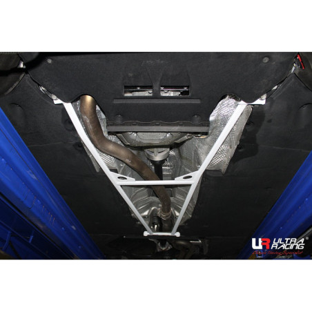BARRA INFERIOR CENTRAL ULTRA RACING 4 PUNTOS PARA AUDI A6 C7 (TYP 4G) 3.0 TDI 4WD 2011-2018