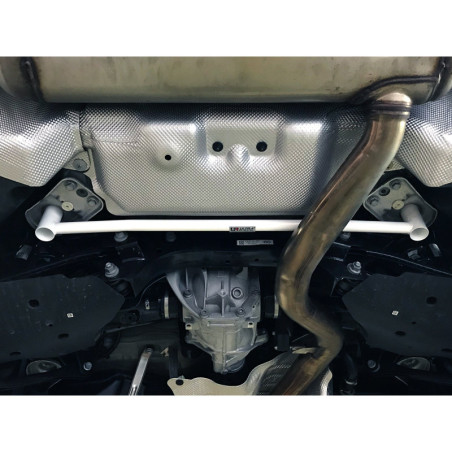 BARRA INFERIOR TRASERA ULTRA RACING 2 PUNTOS PARA BMW G20 (330I) 2.0T 2WD 2019-PRESENTE