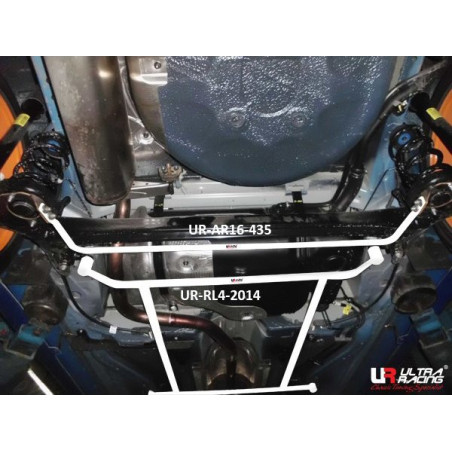 BARRA INFERIOR TRASERA ULTRA RACING 4 PUNTOS PARA CHEVROLET AVEO 2ª GEN. (T300) 1.4 2WD SEDÁN 2012-2020