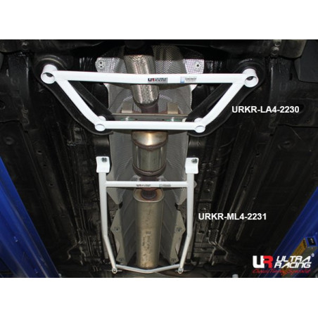 BARRA INFERIOR CENTRAL ULTRA RACING 4 PUNTOS PARA CHEVROLET MALIBU 8ª GEN. 2.0D 2WD 2013-2015