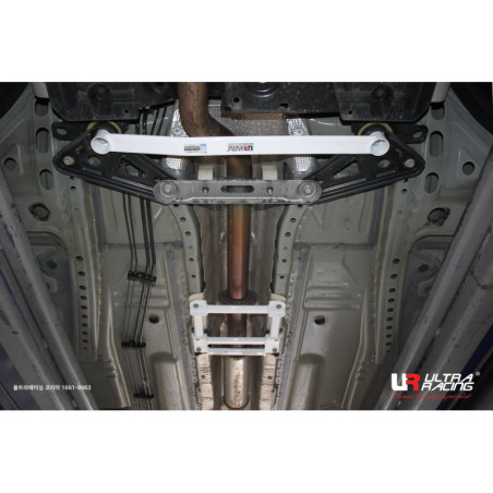 BARRA INFERIOR DELANTERA ULTRA RACING 2 PUNTOS PARA CHEVROLET MALIBU 9ª GEN. 1.5T 2WD HYBRID 2016-PRESENTE