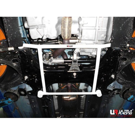 BARRA INFERIOR DELANTERA ULTRA RACING 4 PUNTOS PARA CHEVROLET SONIC (T300) 1.4 2WD HATCHBACK 2012-2020