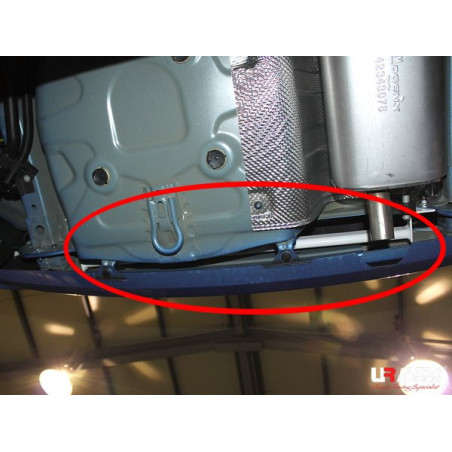 BARRA DE TORSIÓN TRASERA ULTRA RACING 2 PUNTOS PARA CHEVROLET SPARK (M400) 1.0 2WD 2016-2019