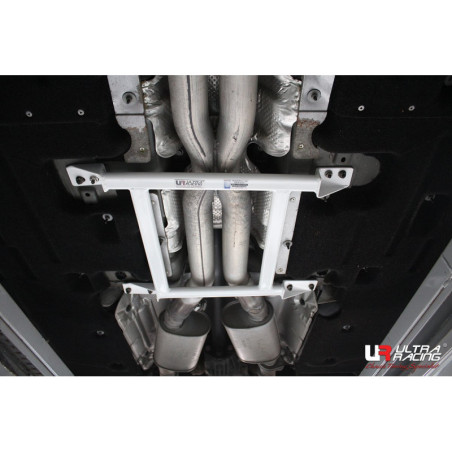 BARRA INFERIOR CENTRAL ULTRA RACING 4 PUNTOS PARA CHRYSLER 300C-SRT8 2ª GEN. (LX) 6.4 V8 2WD 2012-2014