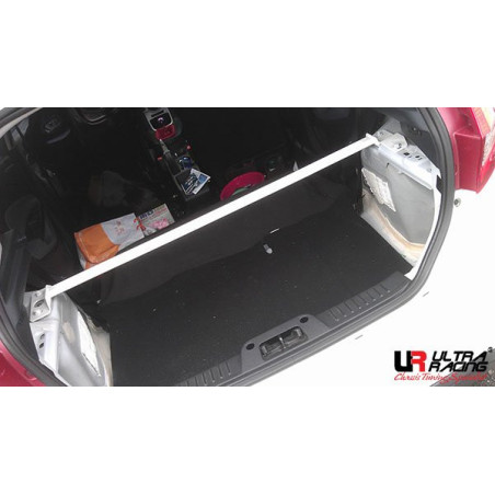 BARRA DE TORRETAS TRASERA ULTRA RACING 2 PUNTOS PARA FORD FIESTA 6ª GEN. (MK6) 1.6 2WD 2009-2017
