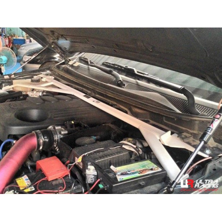 BARRA DE TORRETAS DELANTERA ULTRA RACING 4 PUNTOS PARA FORD RANGER 2ª GEN. (T6) 2.2 4WD 2009-2011