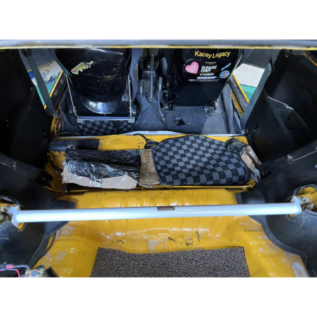 BARRA DE TORRETAS TRASERA ULTRA RACING 2 PUNTOS PARA HONDA CIVIC 4ª GEN. (EF) 1.6 2WD HATCHBACK 1987-1991