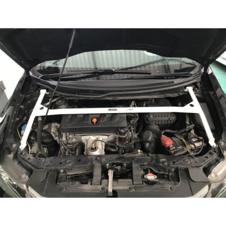 BARRA DE TORRETAS DELANTERA ULTRA RACING 4 PUNTOS PARA HONDA CIVIC 9ª GEN. (FB) 1.8 2WD 2012-2016