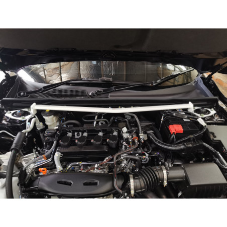 BARRA DE TORRETAS DELANTERA ULTRA RACING 2 PUNTOS PARA HONDA CIVIC 10ª GEN. (FC1) 1.5T 2WD 2016-2021