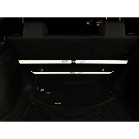 BARRA DE TORRETAS TRASERA ULTRA RACING AJUSTABLE 2 PUNTOS PARA HONDA CIVIC TYPE R 5ª GEN. (FK8) 2.0T 2WD 2017-2021