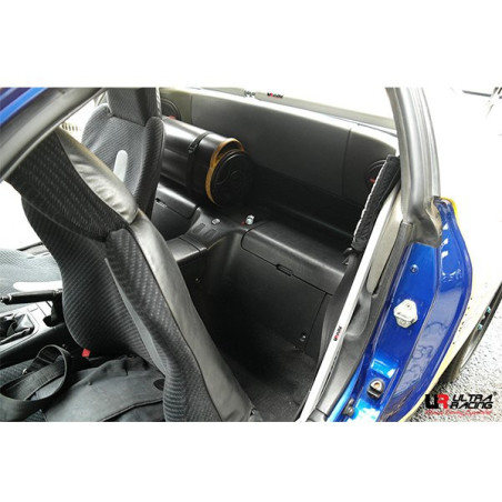 BARRA INTERIOR ROOM BAR ULTRA RACING 4 PUNTOS PARA HONDA CR-X DEL SOL 3ª GEN. 1.6 2WD TARGA TOP 1992-1998