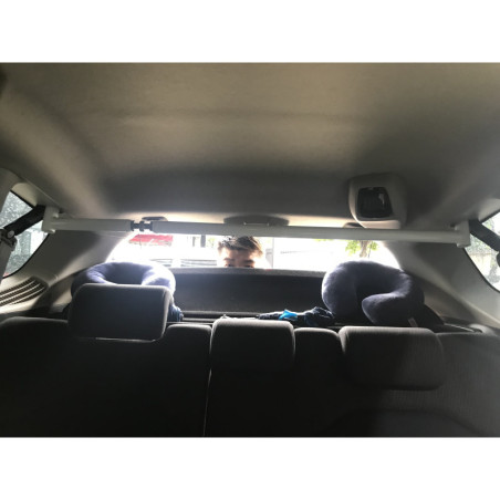 BARRA SUPERIOR TRASERA ULTRA RACING AJUSTABLE 2 PUNTOS PARA HONDA FIT 2ª GEN. (GE6) 1.3 2WD LHD 2009-2014