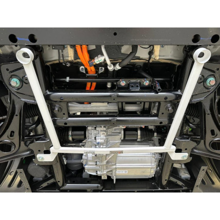 BARRA INFERIOR DELANTERA ULTRA RACING 4 PUNTOS PARA HONDA N-BOX (JF3) S07A I3 660CC 2WD (K-CAR) 2017-PRESENTE