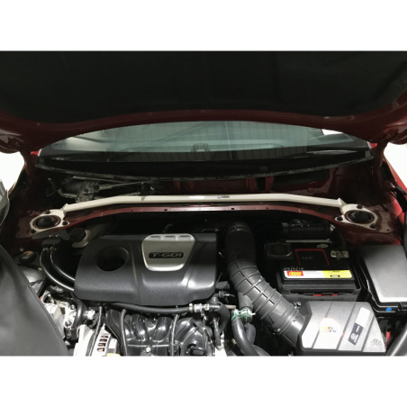 BARRA DE TORRETAS DELANTERA ULTRA RACING 2 PUNTOS PARA HYUNDAI AVANTE 6ª GEN. (AD) 1.6 2WD 2016-2020