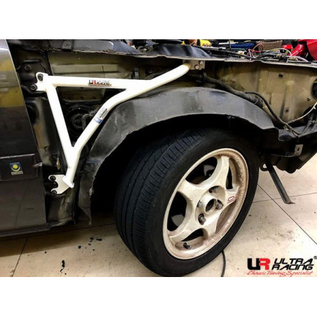 BARRA DE REFUERZO DE ALETAS ULTRA RACING 3 PUNTOS PARA HYUNDAI EXCEL 2ª GEN. (X2) 1.5 2WD 1989-1995