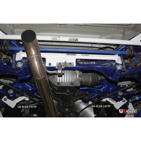 BARRA LATERAL INFERIOR TRASERA ULTRA RACING 4 PUNTOS PARA HYUNDAI GENESIS COUPÉ (BK) 2.0T 2WD 2009-2016