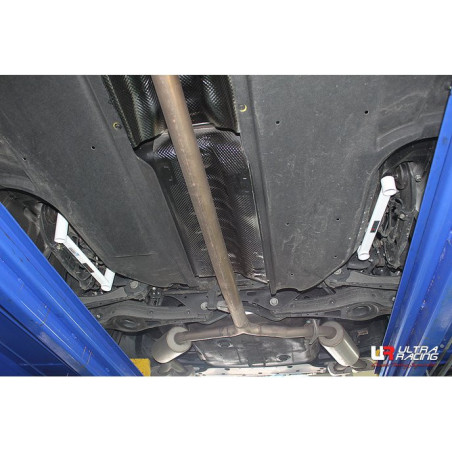 BARRA LATERAL INFERIOR TRASERA ULTRA RACING 4 PUNTOS PARA HYUNDAI GRANDEUR 6ª GEN. (IG) 2.4 GDI 2WD 2018-PRESENTE