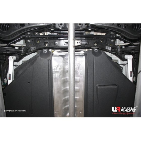 BARRA LATERAL INFERIOR TRASERA ULTRA RACING 4 PUNTOS PARA HYUNDAI GRANDEUR 6ª GEN. (IG) 2.5 2WD FACELIFT 2019-PRESENTE