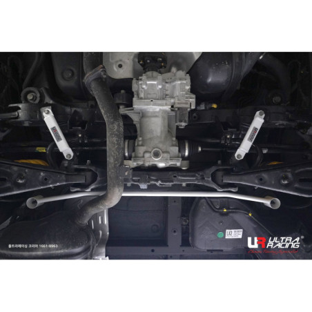 BARRA LATERAL INFERIOR TRASERA ULTRA RACING 4 PUNTOS PARA HYUNDAI PALISADE (LX2) 2.2D 4WD 2020-PRESENTE