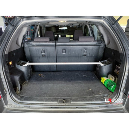 BARRA DE TORRETAS TRASERA ULTRA RACING 2 PUNTOS PARA HYUNDAI TUCSON 1ª GEN. (JM) 2.0 2WD 2004-2009