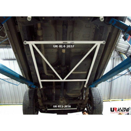 BARRA INFERIOR TRASERA ULTRA RACING 4 PUNTOS PARA ISUZU D-MAX 2ª GEN. (RT50) 2.5D 2WD 2012-PRESENTE