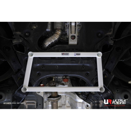 BARRA INFERIOR DELANTERA ULTRA RACING 4 PUNTOS PARA KGM TORRES EVX (U100)(EV) 2WD 2023-PRESENTE