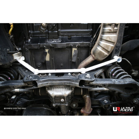 BARRA INFERIOR TRASERA ULTRA RACING 4 PUNTOS PARA KIA MOHAVE 1ª GEN. (HM) 3.0D 4WD FACELIFT 2016-2019