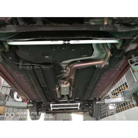 BARRA INFERIOR TRASERA ULTRA RACING AJUSTABLE 2 PUNTOS PARA KIA PICANTO 3ª GEN. (JA) 1.3 2WD 2017-PRESENTE