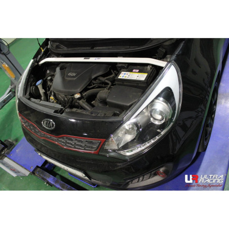 BARRA DE TORRETAS DELANTERA ULTRA RACING 2 PUNTOS PARA KIA PRIDE (UB) 1.6 GDI 2WD 2011-2017