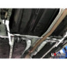 BARRA INFERIOR TRASERA ULTRA RACING AJUSTABLE 4 PUNTOS PARA LEXUS ES 250 6ª GEN. (XV60) 2.5 V6 2WD 2012-2018