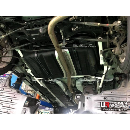 BARRA LATERAL INFERIOR TRASERA ULTRA RACING 4 PUNTOS PARA LEXUS ES 250 6ª GEN. (XV60) 2.5 V6 2WD 2012-2018