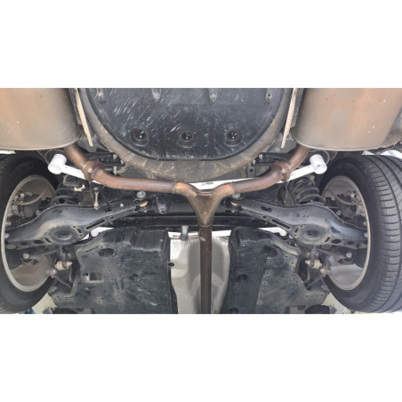 BARRA INFERIOR TRASERA ULTRA RACING 2 PUNTOS PARA LEXUS ES 300H 7ª GEN. (XZ10) 2.5 2WD HYBIRD 2018-PRESENTE