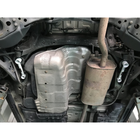 BARRA LATERAL INFERIOR TRASERA ULTRA RACING 4 PUNTOS PARA LEXUS RX 200T 4ª GEN. (AL20) 2.0T 2WD 2015-PRESENTE