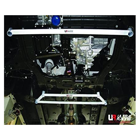 BARRA INFERIOR DELANTERA ULTRA RACING 2 PUNTOS PARA LEXUS RX 330 2ª GEN. (XU30) 3.3 V6 4WD 2003-2008