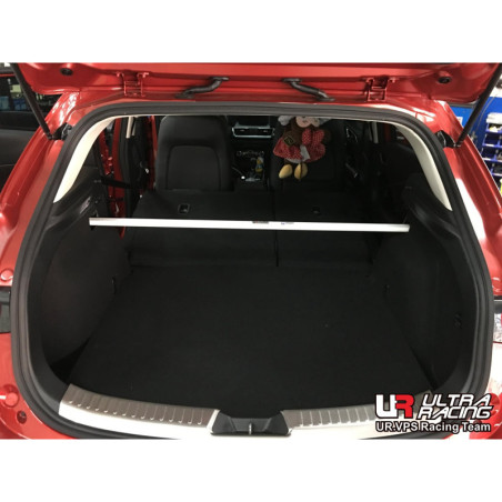 BARRA DE TORRETAS TRASERA ULTRA RACING 2 PUNTOS PARA MAZDA 3 3ª GEN. (BM) 2.0 HATCHBACK 2013-2018