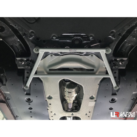 BARRA INFERIOR DELANTERA ULTRA RACING 4 PUNTOS PARA MAZDA 3 4ª GEN. (BP) 2.0 2WD HATCHBACK 2019-PRESENTE