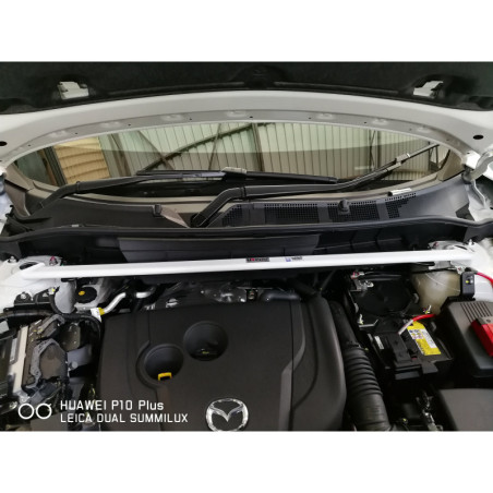 BARRA DE TORRETAS DELANTERA ULTRA RACING 2 PUNTOS PARA MAZDA CX-5 1ª GEN. (KE) 2.0 2WD 2012-2017