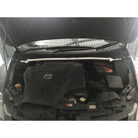 BARRA DE TORRETAS DELANTERA ULTRA RACING 2 PUNTOS PARA MAZDA CX-7 2.3 4WD 2006-2012
