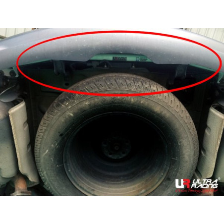 BARRA DE TORSIÓN TRASERA ULTRA RACING 2 PUNTOS PARA MAZDA CX-9 1ª GEN. (TB) 3.7 4WD 2006-2015