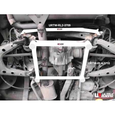 BARRA INFERIOR TRASERA ULTRA RACING 4 PUNTOS PARA MAZDA MX-5 2ª GEN. (NB) 1.8 2WD 1998-2005