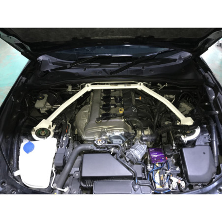 BARRA DE TORRETAS DELANTERA ULTRA RACING 4 PUNTOS PARA MAZDA MX-5 4ª GEN. (ND) 2.0 2WD MT 2015-PRESENTE